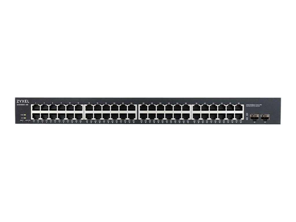 Zyxel GS1900-48 - commutateur - 48 ports - intelligent - Montable sur rack