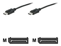 TECHly DisplayPort han -> DisplayPort han 3 m Sort