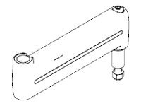 Chief KSA1003B - Mounting component (extender arm)