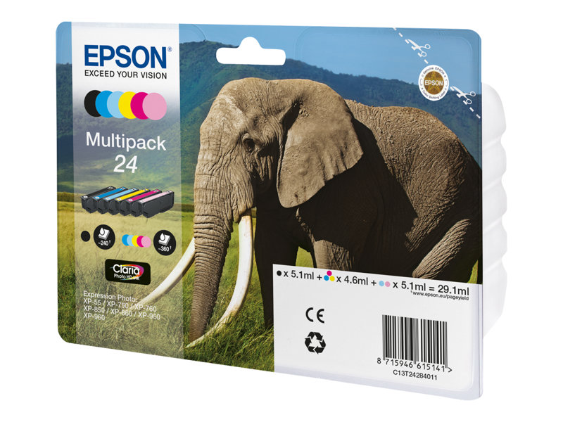 EPSON 3LB 24 Ink Cartridge multipck w/s