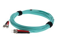 AddOn 2m ST OM4 Aqua Patch Cable - patch cable - 2 m - aqua