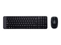 Logitech Wireless Combo MK220 - keyboard and mouse set - US International