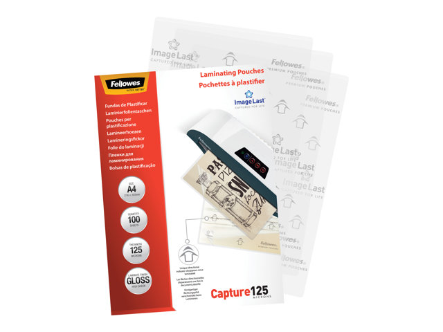 FELLOWES IL POCHETTES A4 125 MICRONS X