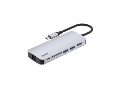 Belkin CONNECT USB-C 6-in-1 Multiport Hub