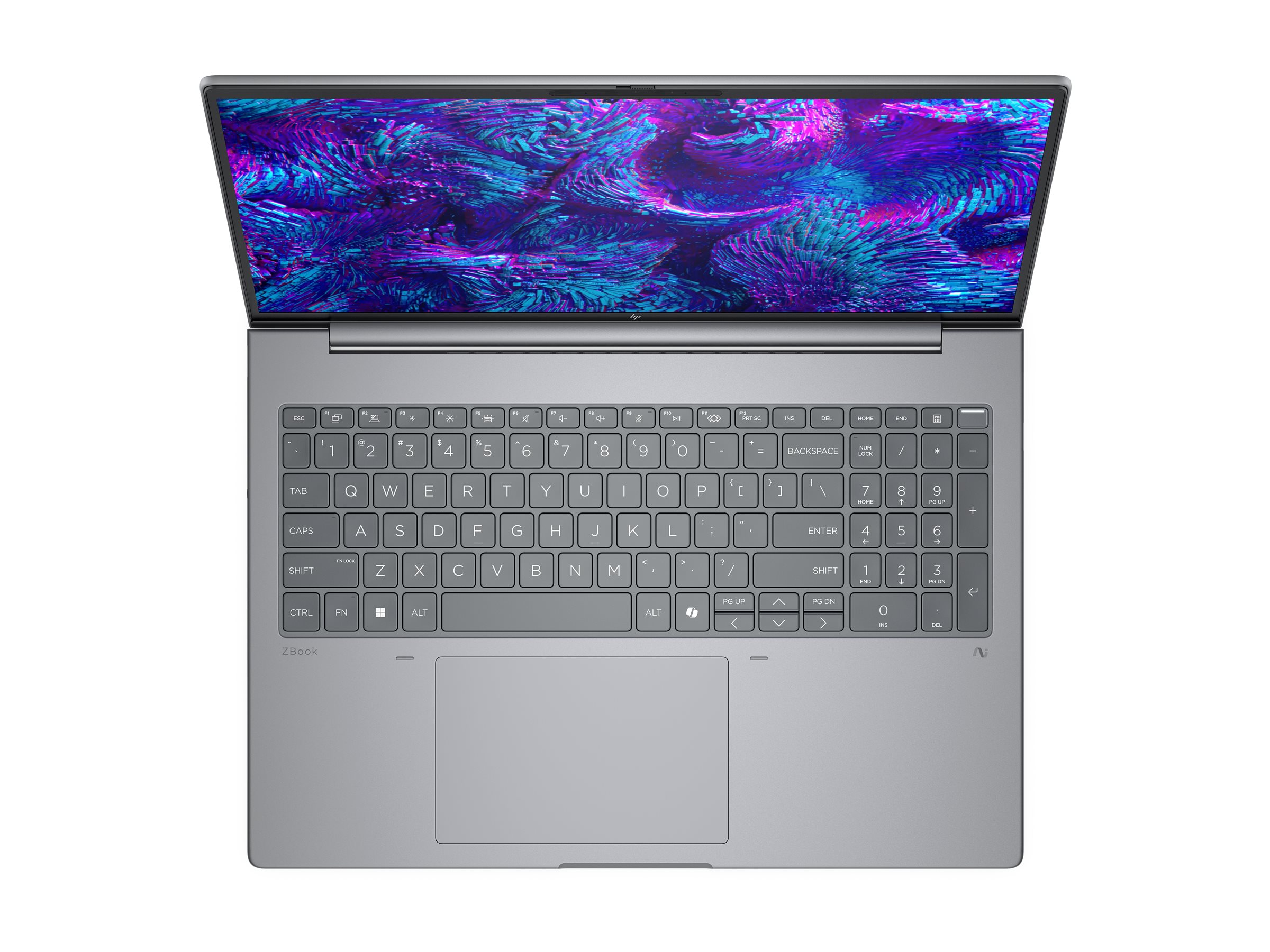 HP ZBook 8 G1i Mobile Workstation AI PC 16 Intel Core Ultra 7 255H 32 GB RAM 1 TB Product shot Left-angle 79900