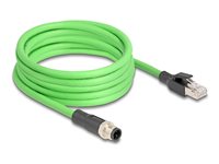 DeLOCK SF/UTP 5m Netværkskabel Grøn