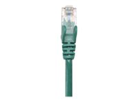 Intellinet Network Patch Cable, Cat5e, 3m, Green, CCA, U/UTP, PVC, RJ45, Gold Plated Contacts, Snagless, Booted, Lifetime War