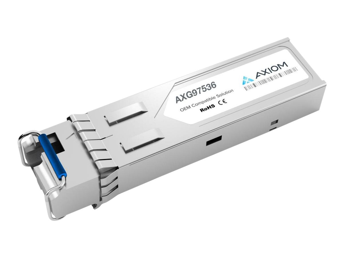 Axiom AXG97536 - SFP (mini-GBIC) transceiver module (equivalent to: Cisco GLC-BX80-U-I, Cisco GLC-BX80-U-I=)