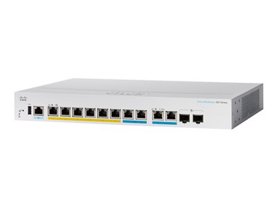 CISCO CBS350-8MGP-2X-EU, Netzwerk Switch Webverwaltet,  (BILD1)