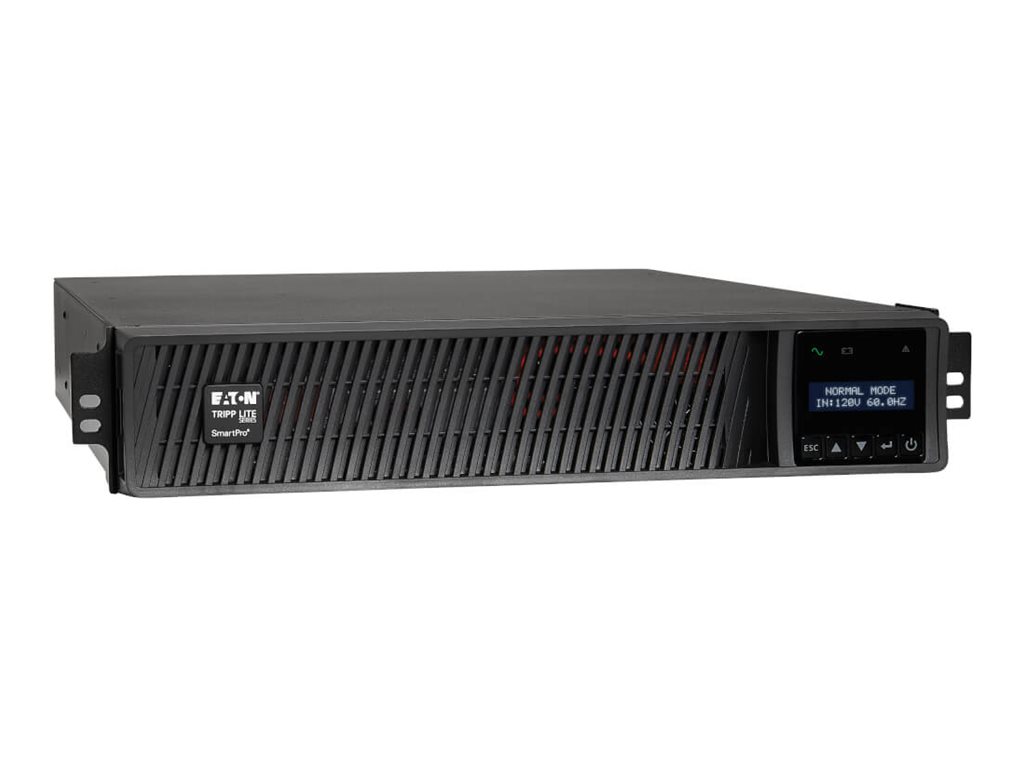 Tripp Lite UPS Smart 3000VA 2880W Rackmount AVR 120V Preinstalled WEBCARDLX Pure Sign Wave USB DB9 2URM