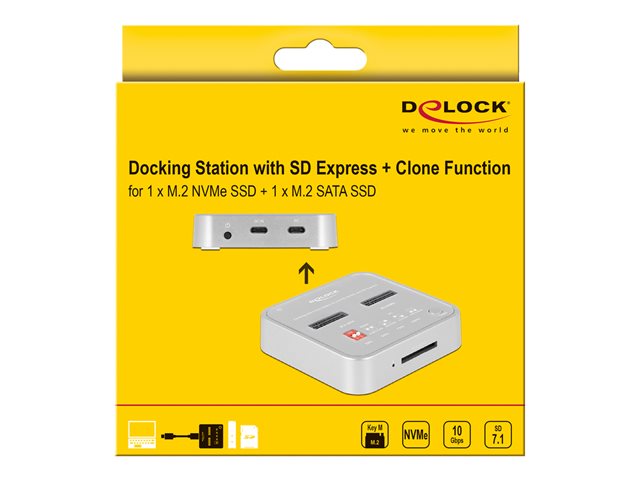Docking Station for 1 x M.2 NVMe SSD+1 – foto 10