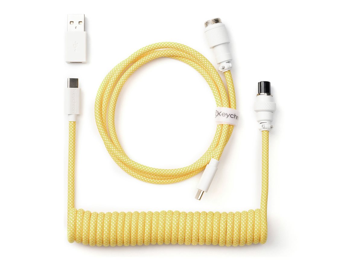 Keychron Aviator USB-C cable kit 1.36 Product shot Front 79800