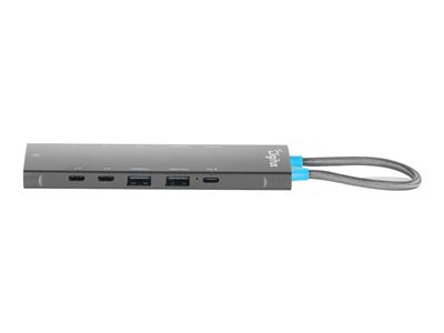 DIGITUS USB-C Docking Station, 11-Port, 2x HDMI, USB, RJ455