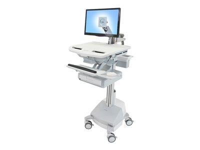 Ergotron StyleView - Cart for LCD display / keyboard / mouse / CPU / notebook / barcode scanner (open architecture)