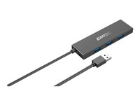 EMTEC Ultra Slim USB3.1 4-Port Hub T620A Hub 4 porte USB
