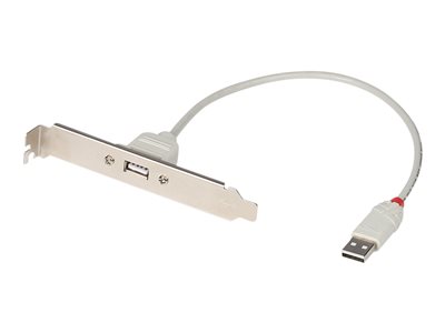 LINDY Slotblech USB adapter 1 x USB Typ A - 33123