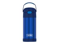 Thermos FUNtainer Thermal Bottle with Straw - Navy - 355ml