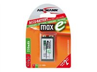 ANSMANN maxE 9V Batterier til generelt brug (genopladelige) 250mAh