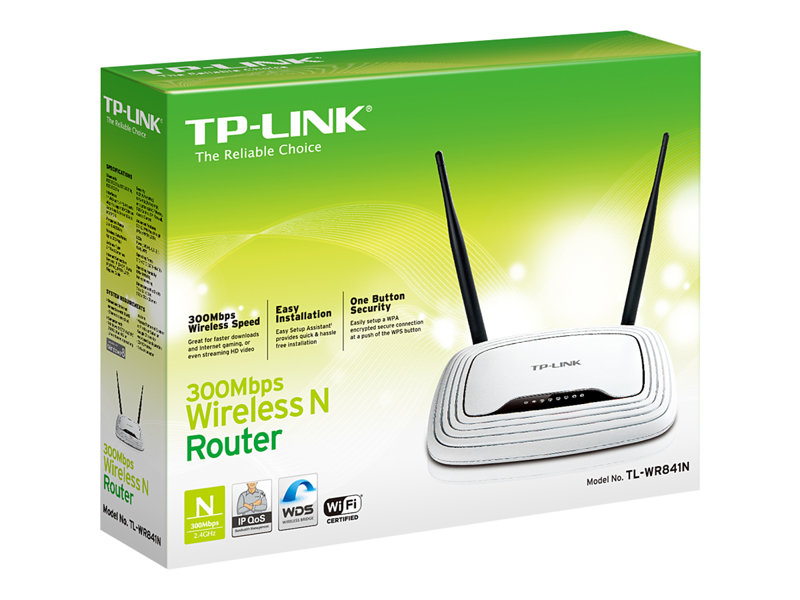 TP-Link TL-WR841N 300Mbps Wireless N Router - routeur sans fil - Wi-Fi - de bureau