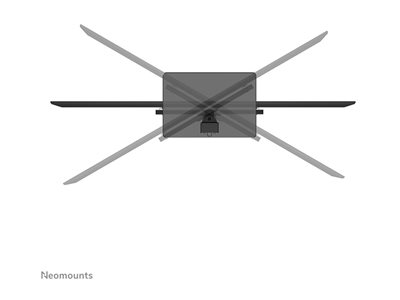 NEOMOUNTS TV Desk Stand base, NEOMOUNTS DS45-430BL14  (BILD1)