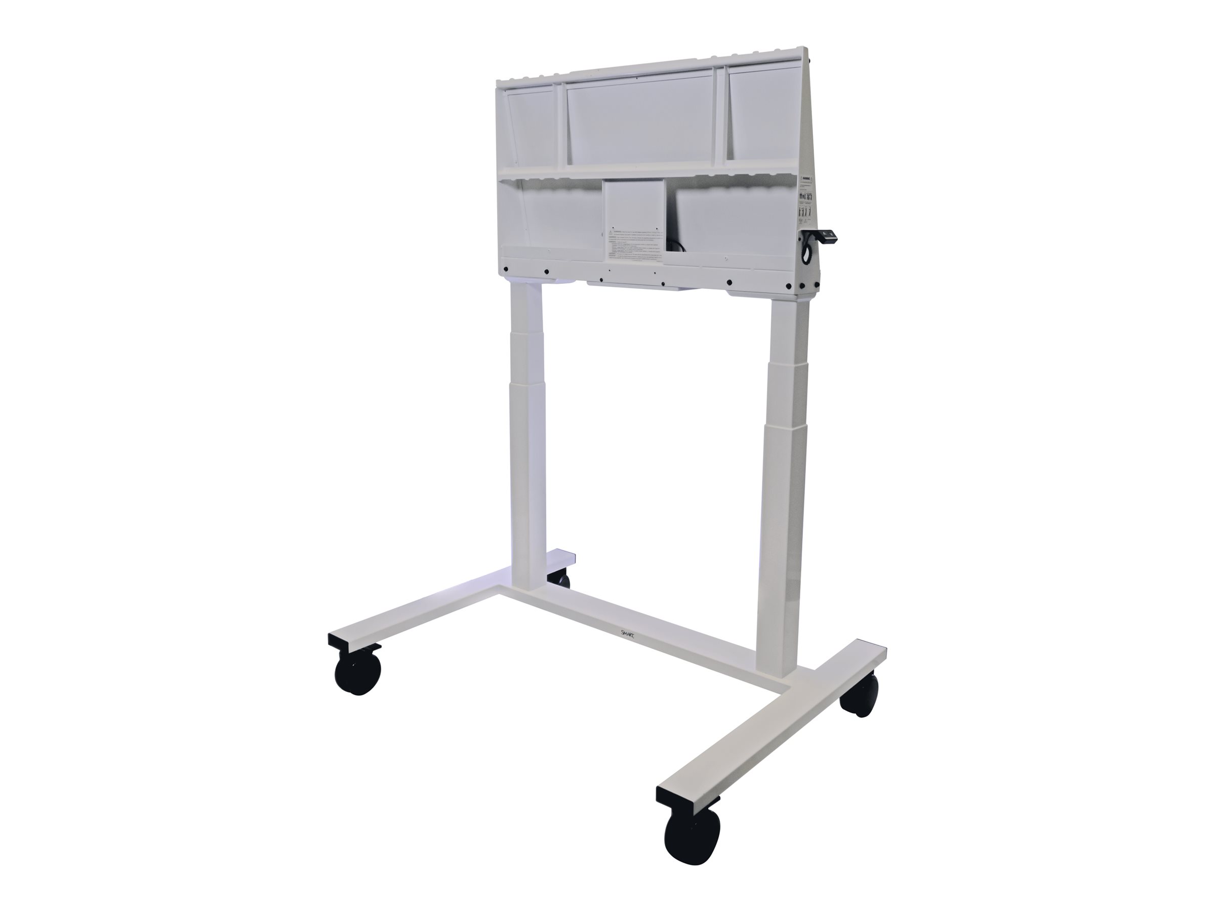 ELECTRIC HEIGHT ADJUSTABLEFLOOR STND FSE-510-W UL LISTED WHT