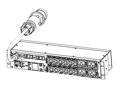 ePDU G3 Metered Input - Power distribution unit (r