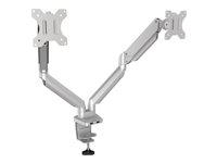 FELLOWES Bras Porte-Ecrans Double Gris