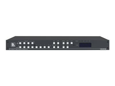 Kramer VS-84H2 8x4 4K HDR HDCP 2.2 Matrix Switcher with Digital Audio Routing