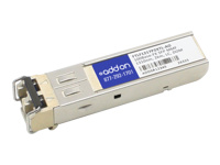 AddOn - Module transmetteur SFP (mini-GBIC) (équivalent à : Finisar FTLF1217P2XTL) - 100Mb LAN - 100Base-LX 