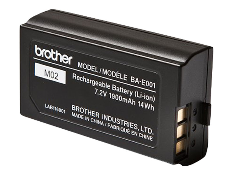 Brother BA-E001 - batteri för skrivare - Li-Ion