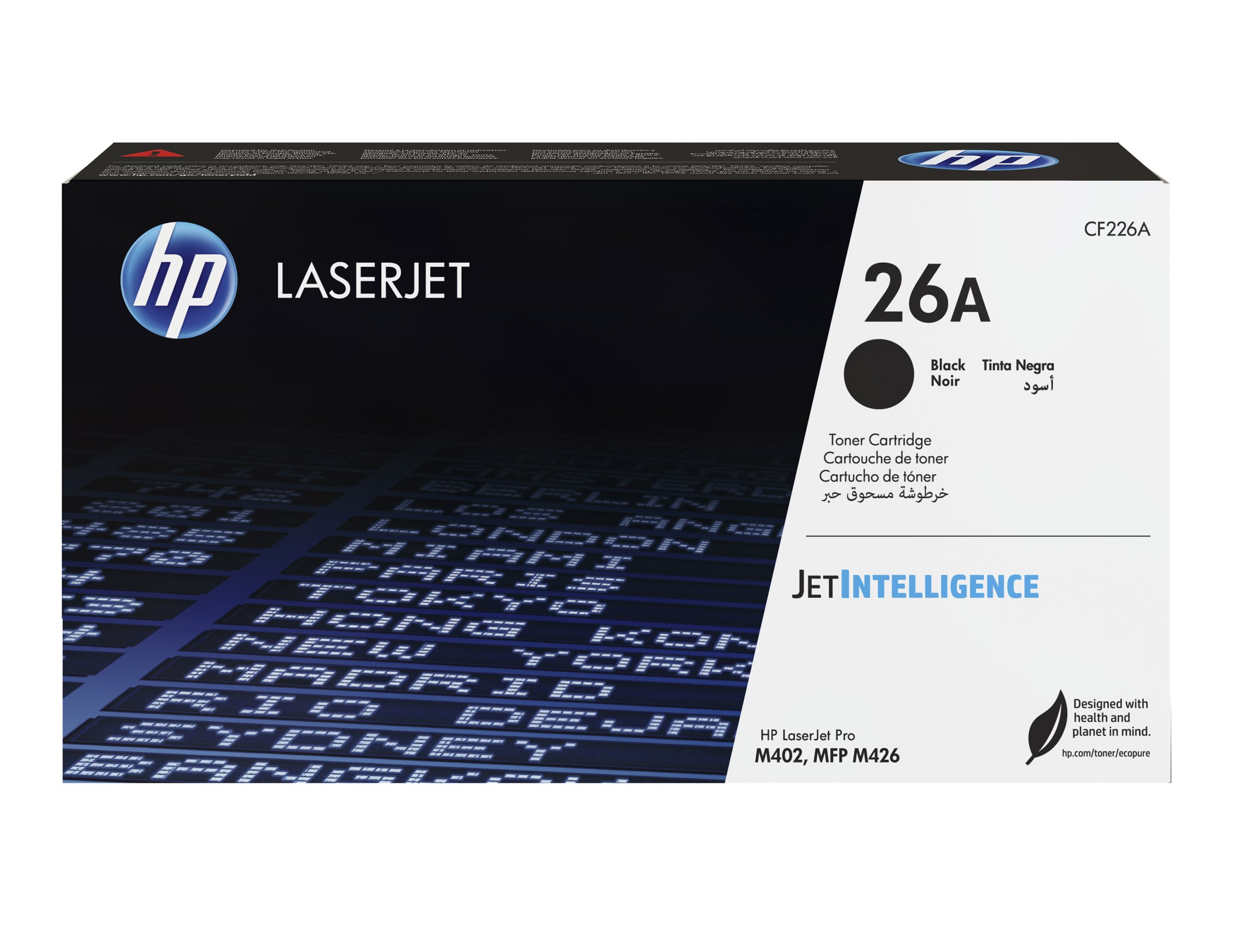 Hp 26a Black Original Laserjet Toner Cartridge Cf226a