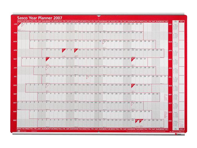Sasco Calendar Wall Mounting Kit Aluminium