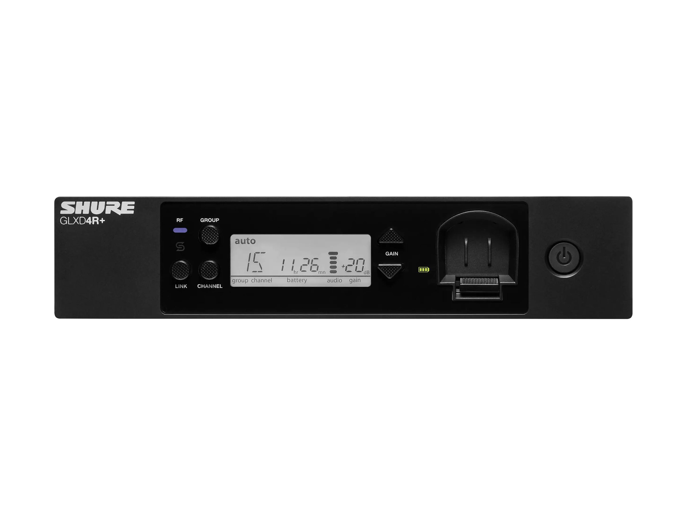 Shure GLX-D+ Dual Band Digital Wireless GLXD14R+/93-Z3 Lavalier