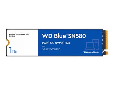 SSD WD Blue M.2 2280 1TB NVMe SN580 intern - WDS100T3B0E