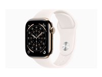 Apple Watch Series 11 (GPS + Cellular) 42 mm Guld Fløde SmartWatch