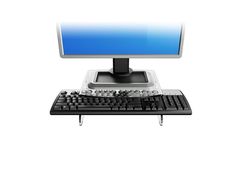 Dataflex Addit monitor riser 550 - Pied - pour moniteur/clavier ...