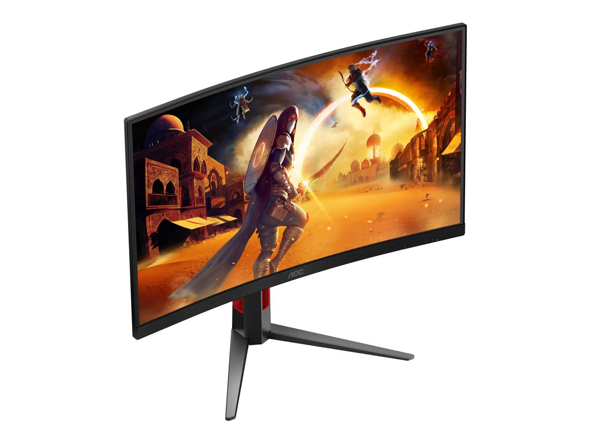 AOC Gaming CQ27G4Z2 LED monitor curved 27 Product shot Left-angle 79750