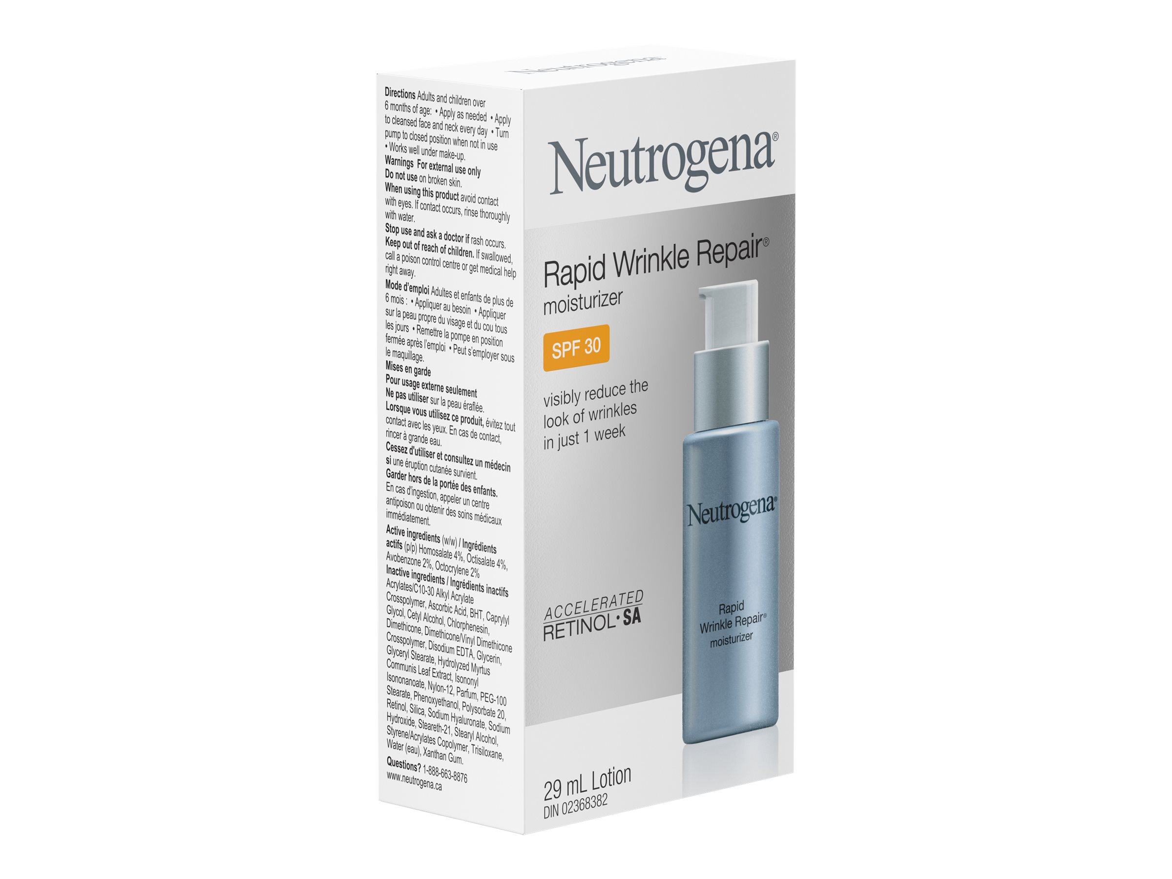 Neutrogena Rapid Wrinkle Repair Moisturizer - SPF 30 - 29ml