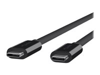 Belkin USB Type-C kabel 2m Sort