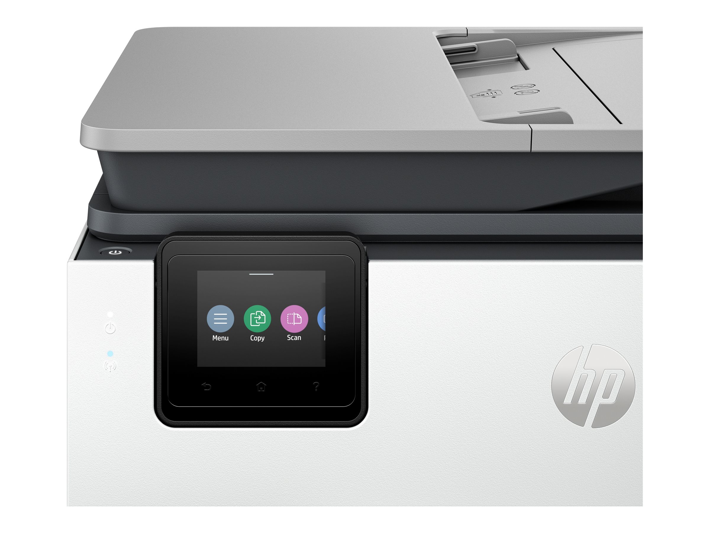 HP Officejet Pro 8130e All-in-One multifunction printer Product shot Top 79050
