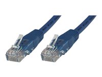 MicroConnect CAT 6 Ikke afskærmet parsnoet (UTP) 5m Netværkskabel Blå