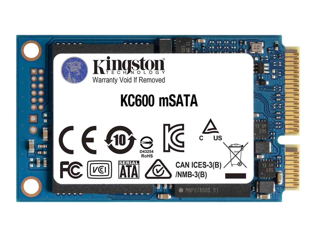 KINGSTON KC600 1024Go SATA3 mSATA SSD