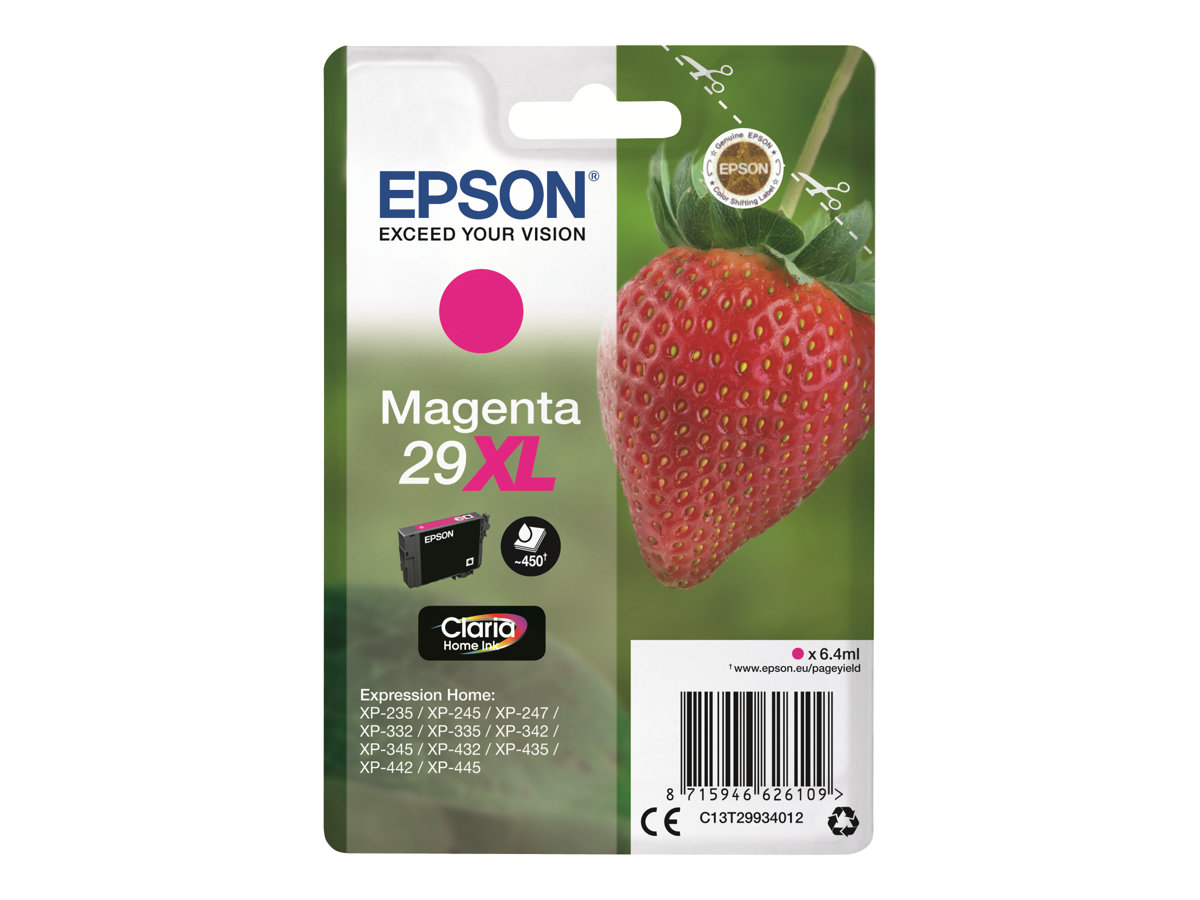 EPSON 4LB Singlepack Magenta 29XL Claria