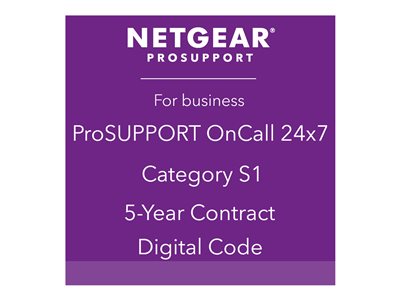 NETGEAR ProSupport OnCall 24x7 Category S1 Technical support 