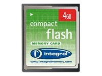 Image of Integral - flash memory card - 4 GB - CompactFlash