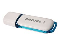 Philips FM16FD70B Snow edition 2.0 16GB USB 2.0 Blå Hvid