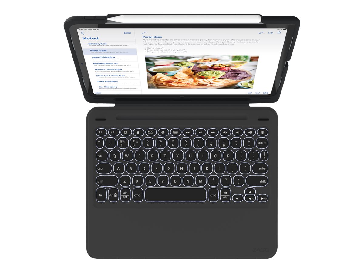 ZAGG Slim Book Go - Keyboard and folio case