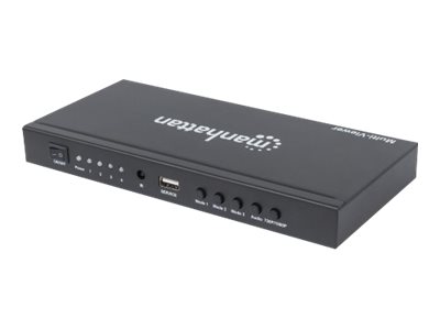 MH 1080p 4-Port HDMI Multiviewer Switch, MANHATTAN 207881 (BILD2)