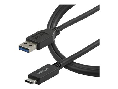 StarTech.com 3 ft 1m USB to USB C Cable - USB 3.1 10Gpbs - USB-IF Certified (USB31AC1M)