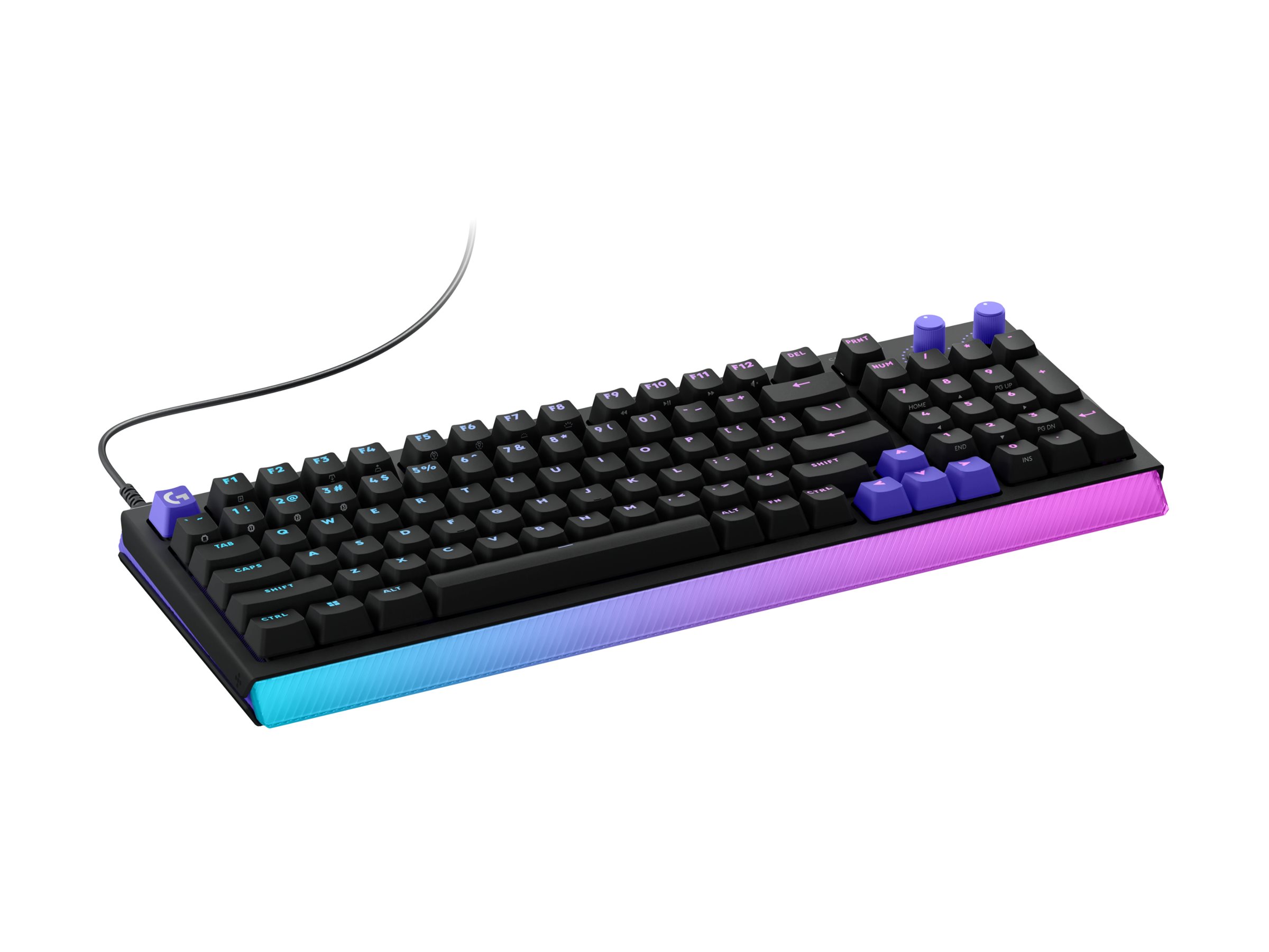 Logitech G G512 X 98 keyboard QWERTY US English black Input Product shot Front 79950